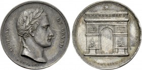 FRANCE. Napoleon I (First reign, 1804-1814). Silver Jeton or Medalet. By Montagny.