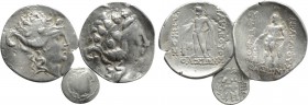 3 Celtic and Greek Coins.