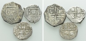 3 Spanish Coins.