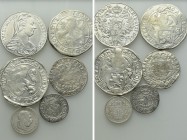 6 Modern Coins.