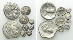 9 Celtic Coins; Including 2 Tetradrachms.