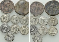 9 Coins of Antoninus Pius.