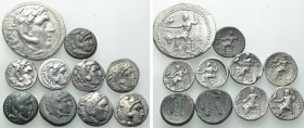 10 Coins of Alexander the Great.