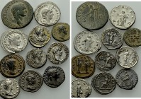 11 Roman Coins.