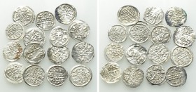 15 Medieval Coins of Bela III of Hungary.