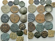 18 Byzantine Coins.
