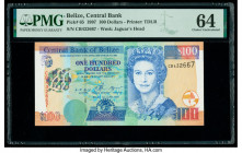 Belize Central Bank 100 Dollars 1.6.1997 Pick 65 PMG Choice Uncirculated 64. 

HID09801242017

© 2020 Heritage Auctions | All Rights Reserved