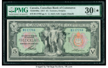 Canada Toronto, ON- Canadian Bank of Commerce $5 2.1.1917 Pick S965 Ch.# 75-16-04-06a PMG Very Fine 30 EPQ S. 

HID09801242017

© 2020 Heritage Auctio...