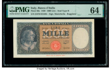 Italy Banco d'Italia 1000 Lire 1959 Pick 88c PMG Choice Uncirculated 64. 

HID09801242017

© 2020 Heritage Auctions | All Rights Reserved
