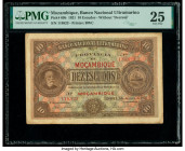 Mozambique Banco Nacional Ultramarino 10 Escudos 1.1.1921 Pick 69b PMG Very Fine 25. A minor repair is noted on this example.

HID09801242017

© 2020 ...