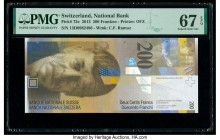 Switzerland National Bank 200 Franken 2013 Pick 73e PMG Superb Gem Unc 67 EPQ. 

HID09801242017

© 2020 Heritage Auctions | All Rights Reserved