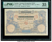 Tunisia Banque de l'Algerie 1000 Francs on 100 Francs 1892 (ND 1942-43) Pick 31 PMG Choice Very Fine 35. 

HID09801242017

© 2020 Heritage Auctions | ...
