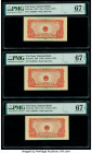 Vietnam National Bank of Viet Nam 1 Hao 1958 Pick 68a Three Consecutive Examples PMG Superb Gem Unc 67 EPQ (3). 

HID09801242017

© 2020 Heritage Auct...