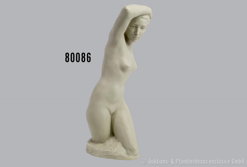 Porzellan Figur "Die Schauende", signiert Robert Kaesbach, Rosenthal, Nr. 1603, ...