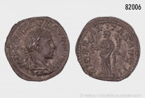 Römische Kaiserzeit, Severus Alexander (222-235), Denar, Rom, Rs. Liberalitas, 2,81 g, 20 mm, RIC 153, gut zentriertes Stück mit vollem Randkreis und ...