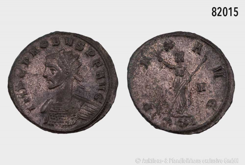 Römische Kaiserzeit, Probus (276-282), Antoninian, Rs. Pax nach links stehend, 4...