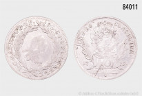 Bayern, 10 Kreuzer 1775, 3,78 g, 25 mm, Hahn 295, justiert, kleiner Randfehler, sehr schön
