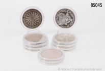 Aus Sammler-Nachlass: Konv. 10 x 10-DM-Gedenkmünzen aus 1972/2000, in Kapseln, vz-St, bitte besichtigen