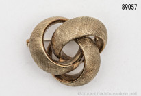 Brosche, 585er Gelbgold, 8,42 g, guter Zustand