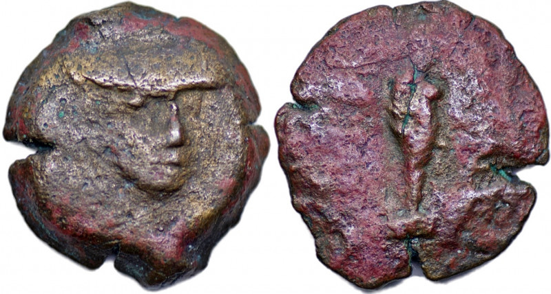SELEUKID KINGS, Antiochos III. 222-187 BC. Æ (3.09 gm; 17 mm). Seleukeia on the ...