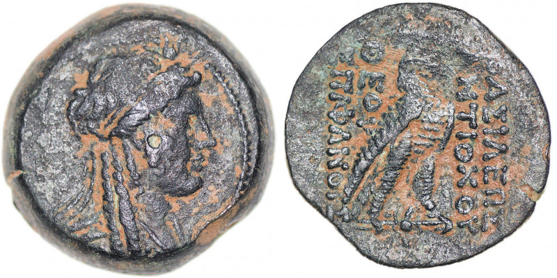 SELEUKID KINGDOM. Antiochos IV Epiphanes (175-164 BC). Ae (18.31g / 26mm). Antio...