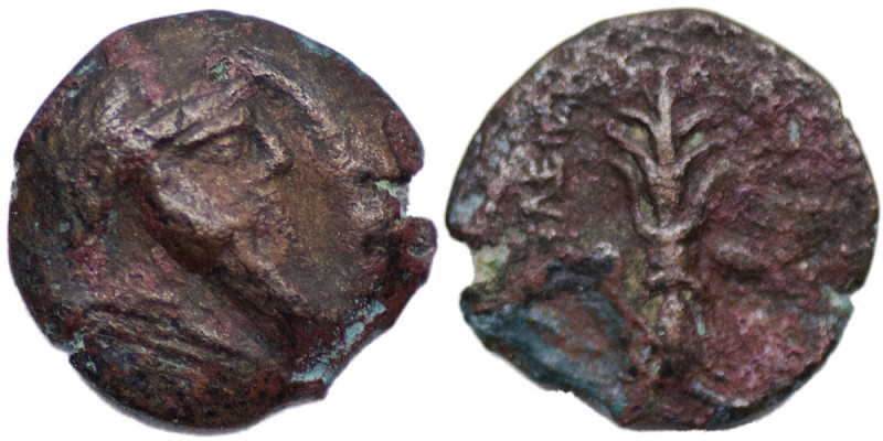 Kings of Parthia, Mithradates II (121-99), AE Chalkon, c. 119-99 BC (0.81g/ 11mm...