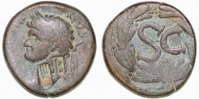 SYRIA, Seleucis and Pieria. Antioch. Nero, 54-68. AE Dupondius