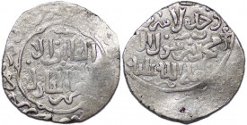 Anonymous, AR dirham, hexafoil type of Tabriz, Rum Seljuq style, struck AH671-675
