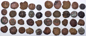 Group lot of 20 AE Sasanian Pashiz and Elymais coins