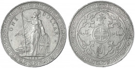 Grossbritannien
Tradedollars
Tradedollar 1902 B. sehr schön/vorzüglich. Krause/Mishler T5.