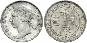 Hongkong
Victoria, 1860-1901
20 Cents 1891 H. gutes sehr schön. Krause/Mishler 7.