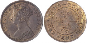 Hongkong
Victoria, 1860-1901
Cent 1901. vorzüglich/Stempelglanz, schöne Kupfertönung. Krause/Mishler 4.