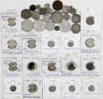 Indien
Lots
38 Münzen von den Maurya bis Britisch Indien. 33 X Silber, u.a. von Kutch, Hyderabad und dem Moghulreich, 5 X Kupfer. Meist bestimmt in ...