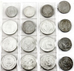 Indien
Lots
16 Gedenkmünzen der Republik Indien: 7 X 10 Rupien, 2 X 20 Rupien, 5 X 50 Rupien, 2 X 100 Rupien. F.A.O., Jahr der Frau, Jahr des Kindes...