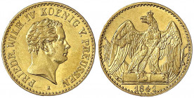 Brandenburg-Preußen
Friedrich Wilhelm IV., 1840-1861
1/2 Friedrich d'or 1841 A, Berlin. 3,34 g. vorzüglich/Stempelglanz, selten in dieser Erhaltung....