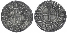 Odo 887-898
Pfennig o.J., Blois. 1,64 g. gutes sehr schön, schöne Patina. Morrison/Grunthal 1311.