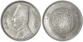 Ägypten
Fuad, 1917-1936
20 Piaster 1933. vorzüglich. Krause/Mishler 352.
