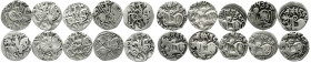 Afghanistan
Shahiyas von Kabul. Samanta 850-1000
10 X Jital Silber. Reiter/Buckelrind. meist sehr schön