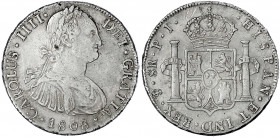 Bolivien
Carlos IV., 1788-1808
8 Reales 1808, Potosi PJ. sehr schön, Kratzer. Krause/Mishler 73.1.