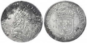 Frankreich
Ludwig XIII., 1610-1643
1/2 Ecu 1643 A, Paris. gutes sehr schön, leichter Fundbelag. Duplessy 1350. Gadoury 50.