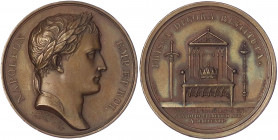 Polen
Friedrich August v. Sachsen, 1807-1814
Bronzemedaille 1807 von Andrieu. Errichtung des Herzogtums Warschau. 41 mm. Originalprägung. vorzüglich...