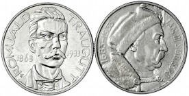 Polen
Zweite Republik, 1923-1939
2 Stück: 10 Zloty 1933 Sobieski und Traugutt. sehr schön und vorzüglich