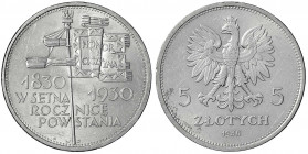 Polen
Zweite Republik, 1923-1939
5 Zloty 1930 Standarte. vorzüglich. Yeoman 19.1.