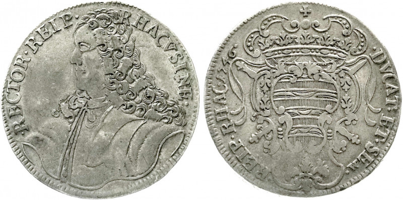 Ragusa (Dubrovnik)
Republik, 1358-1805
Rektoratstaler 1746. fast sehr schön. D...