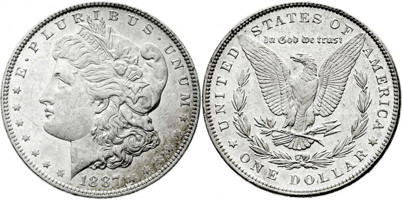 Vereinigte Staaten von Amerika
Unabhängigkeit, seit 1776
Dollar Morgan 1887, P...