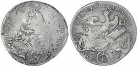 Brandenburg-Preußen
Friedrich II., 1740-1786
Taler 1750 B, Breslau. schön, etwas unrunder Schrötling. Olding 28a. v. Schrötter 181.