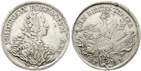 Brandenburg-Preußen
Friedrich II., 1740-1786
Taler 1751 B, Breslau. fast sehr schön, kl. Randfehler. Olding 28b.