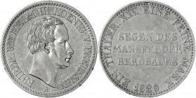 Brandenburg-Preußen
Friedrich Wilhelm III., 1797-1840
Ausbeutetaler 1828 A. gutes sehr schön, winz. Randfehler. Jaeger 61. Thun 248. AKS 16. Olding ...