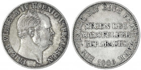 Brandenburg-Preußen
Friedrich Wilhelm IV., 1840-1861
Ausbeutetaler 1856 A. gutes sehr schön, schöne Patina. Jaeger 81. Thun 261. AKS 77. Olding 309....