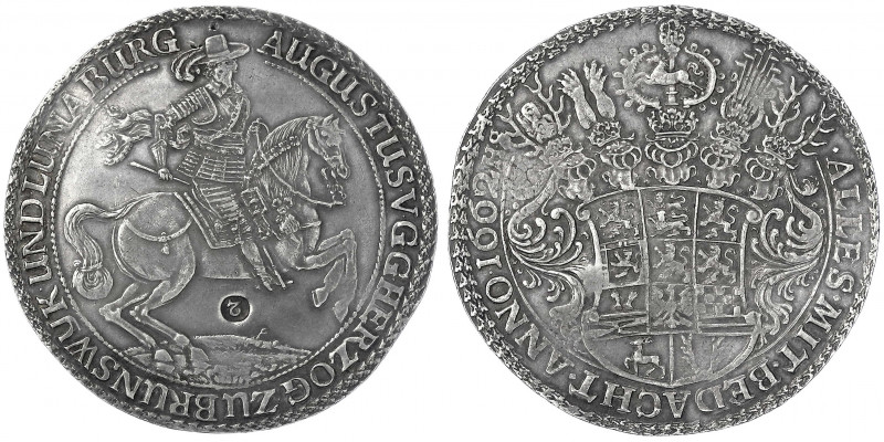 Braunschweig-Wolfenbüttel
August der Jüngere, 1635-1666
Löser zu 2 Talern 1662...